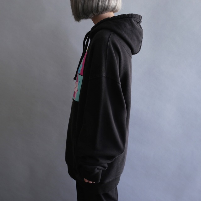 box game printed big sweat