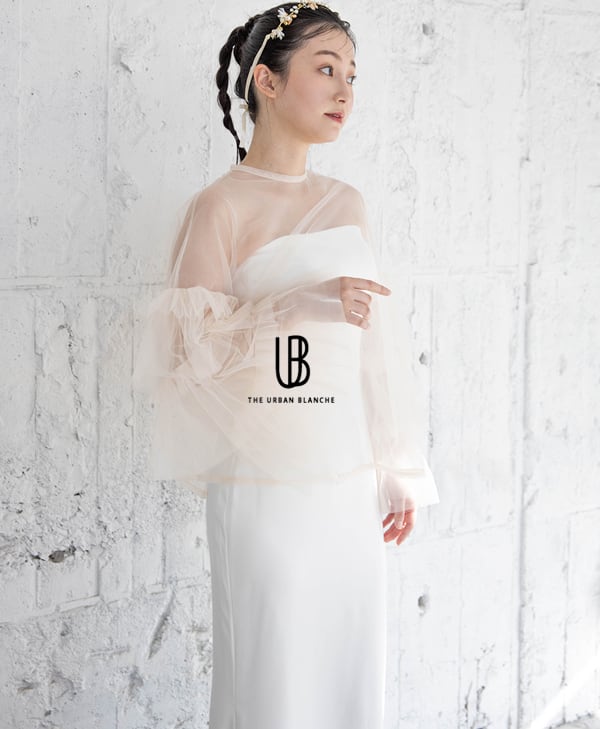NEW】【THE URBAN BLANCHE ORIGINAL 】 2way ウェディングドレス NEW】【THE URBAN BLANCHE ORIGINAL 】 2way ウェディングドレス