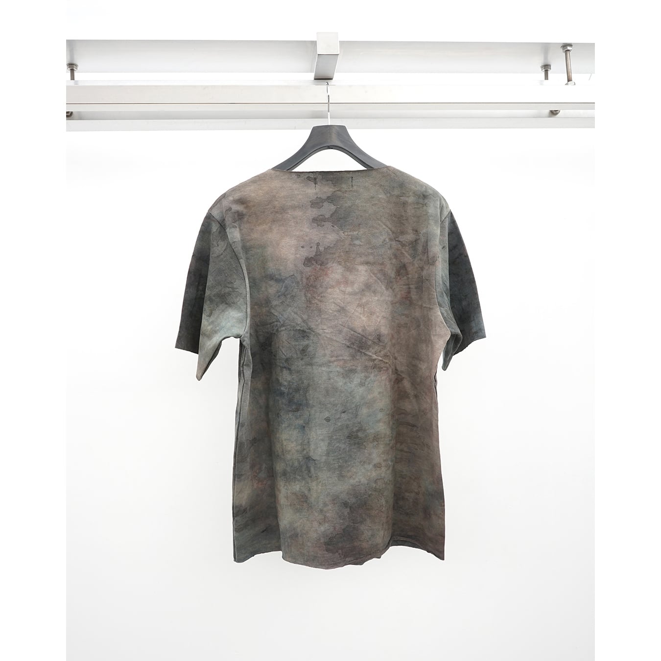 kujaku] (クジャク) K-142-4 special dyed crew neck short sleeve tee