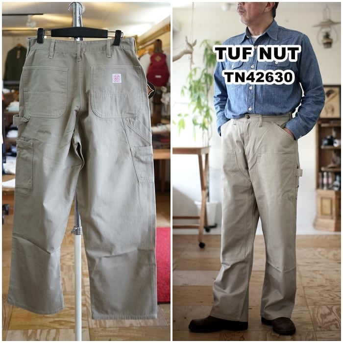 TUFNUT タフナッツ コットンツイル ダブルニーワークパンツ 42630