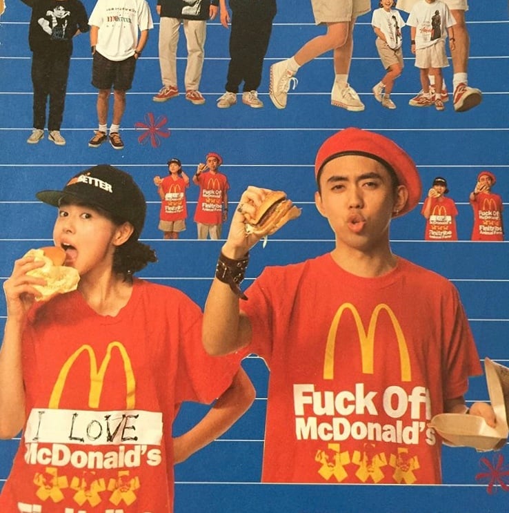 bts マクドナルド　McDonald tシャツ