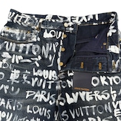 【LOUIS VUITTON】ルイ・ヴィトン "NIGO×Pharrell" 25AW デニムスケートパンツ