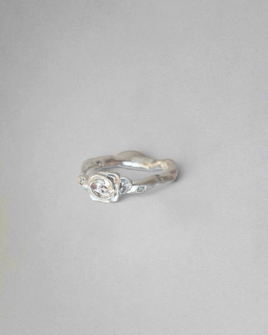 薔薇のring silver925 LJ25091R Rose ring