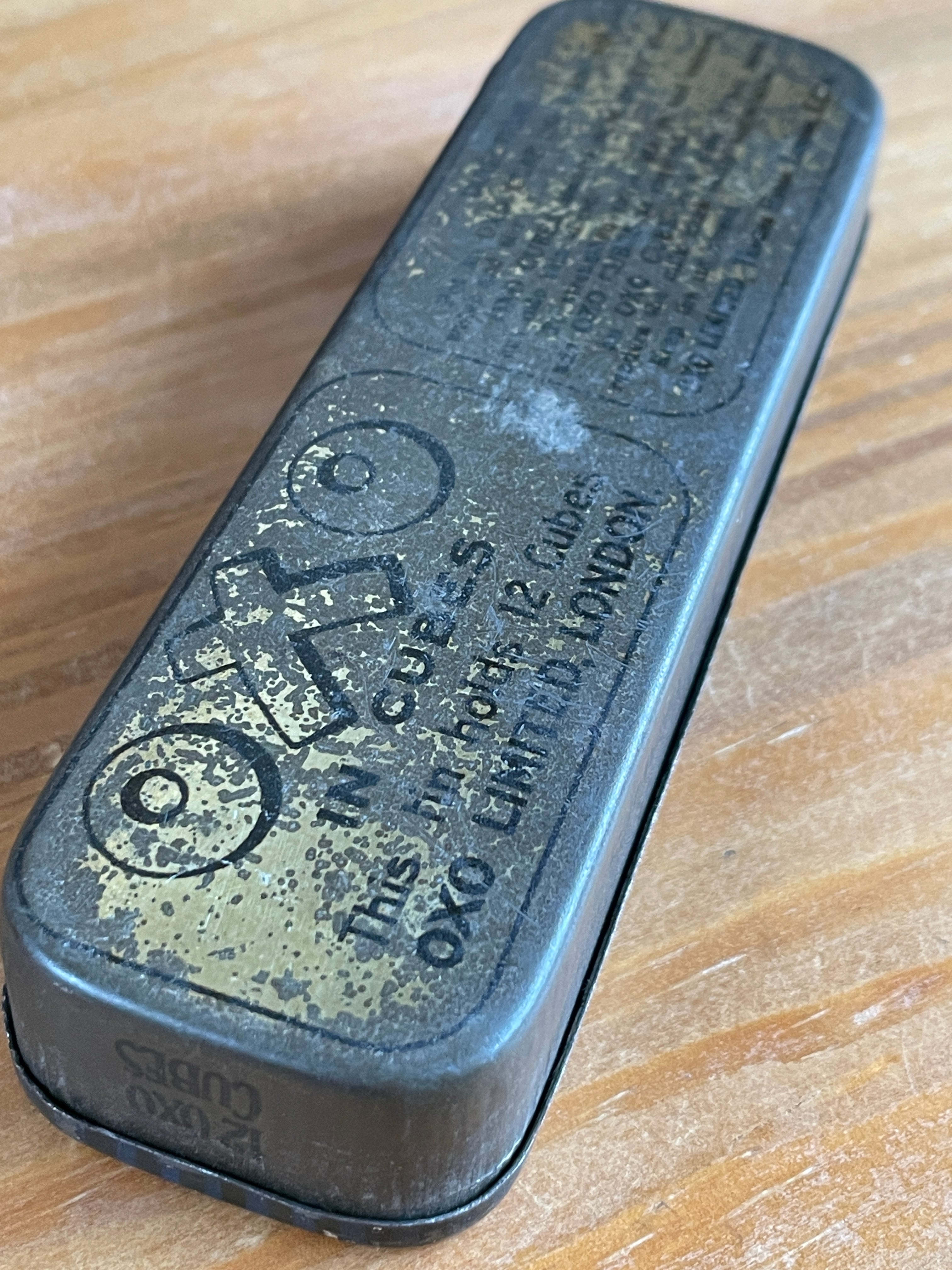 1920年代 イギリス Tin缶 OXO缶「OXO CUBES」12CUBES T-010 | vanct