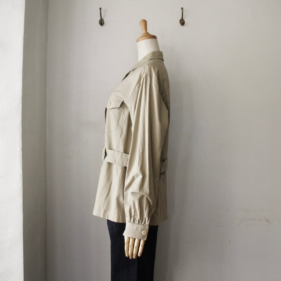 HAND ROOM WOMEN'S サファリジャケット | coromo-cya-ya onlinestore