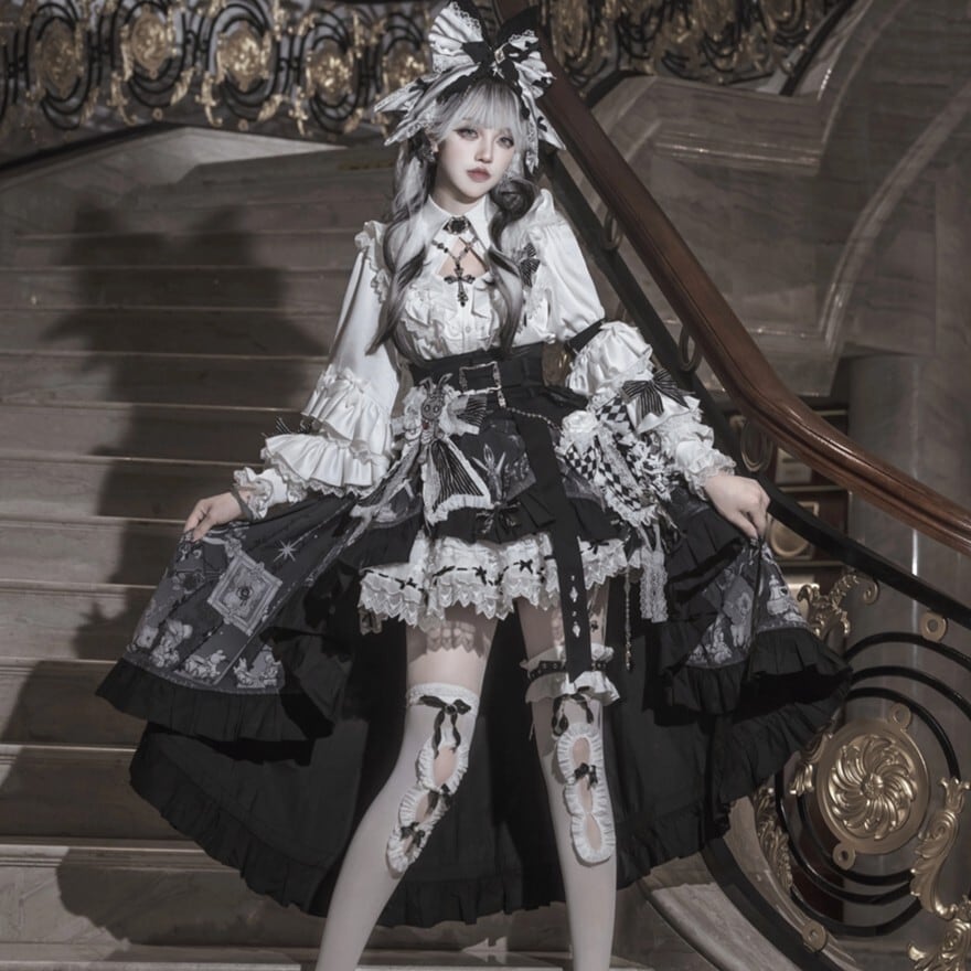 【国内即納 M】ミリタリー風 ファンタジー セットアップ|コンカフェ・撮影会・パーティ衣装