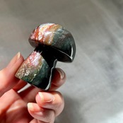 オーシャンジャスパー*マッシュルーム5*天然石インテリア*置き物
