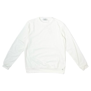 ANTICIPO(アンティーチポ) NEBBIOLO LUNGO"VNP8048"Long Sleeve Crew Neck/WHITE