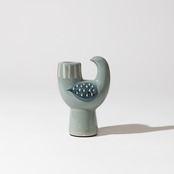 Bird Candle Holder (Blue)