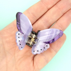 «即納» Coucou Suzette Purple Butterfly Mini Hair Claw ククシュゼット ヘアアクセサリー