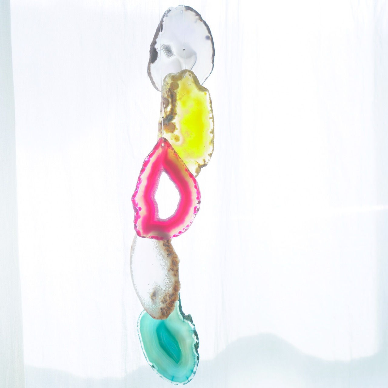 Dream Beach - アゲートヒーリングチャイム / Agate Sun Catcher Wind Chime 081