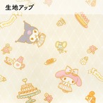 【受注生産】 カフェカーテン サンリオ マイメロディ ティータイム 幅120×丈45cm 93556