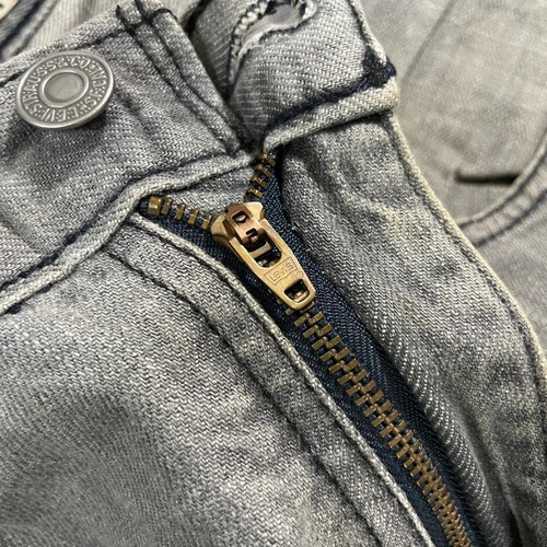 【W34 L32】 usa levi's 先染ブラック リーバイス 569 詳細写真9