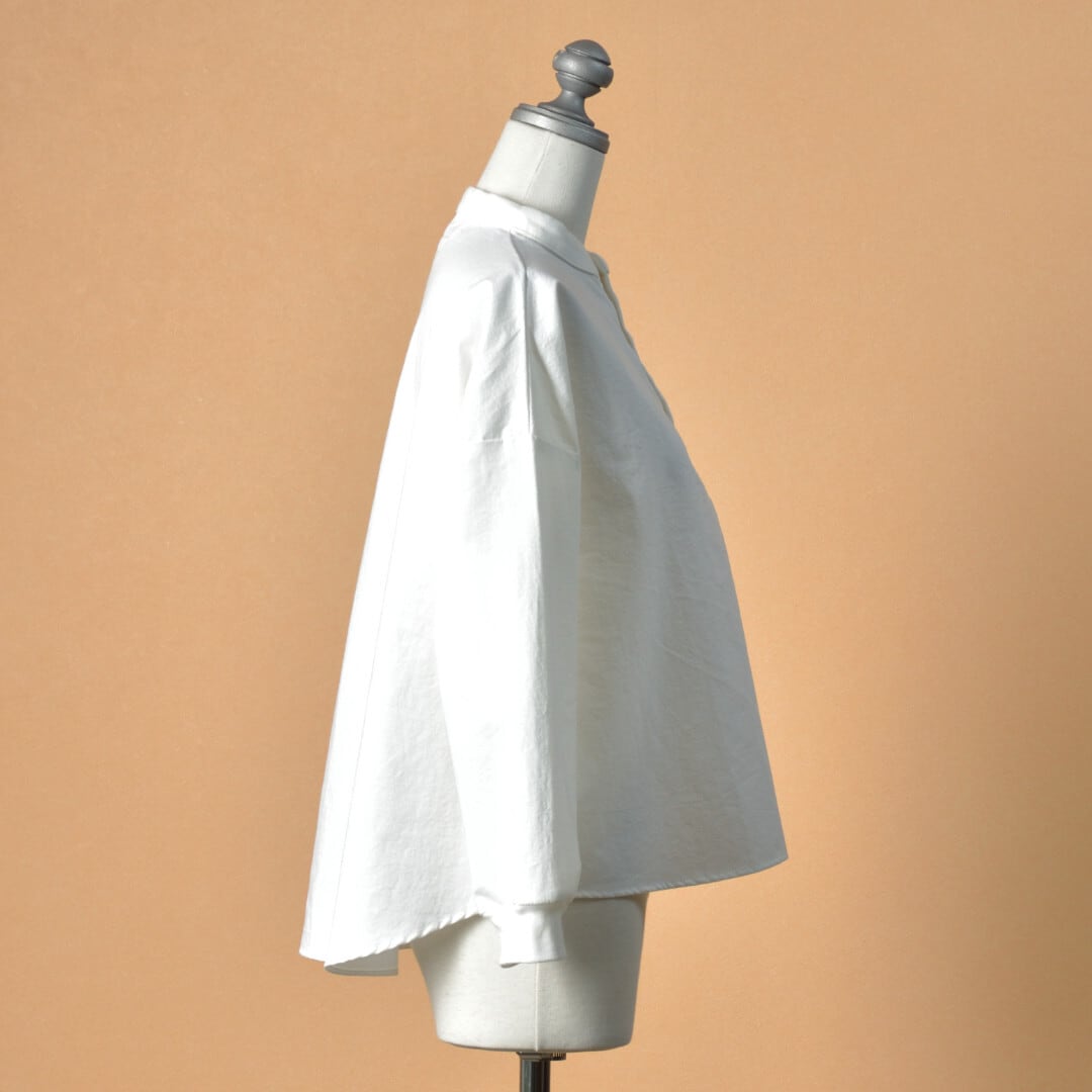 sasanqua by trees サザンカバイツリーズ Living shirts リビングシャツ・オフホワイト【送料無料】