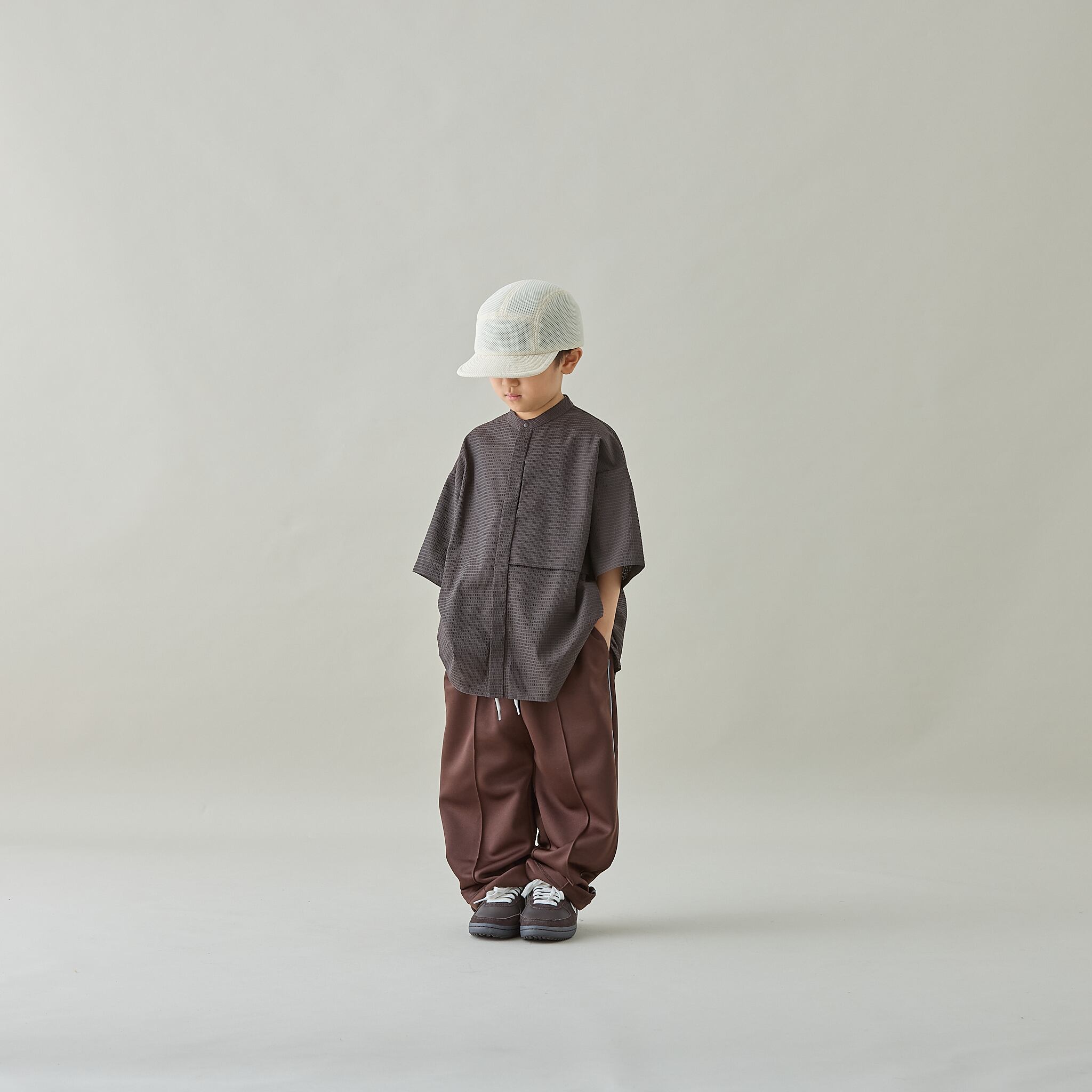 MOUN TEN. 26SS 】 air sucker s/s shirt / MS19-1936b / size 0 (150