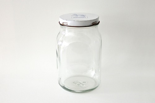 vintage RIIHIMÄKI glass jar 2L  / ヴィンテージ リーヒマキ ガラス保存瓶 2L