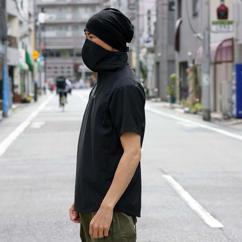 新品 マスクカラーTシャツ ダークネイビー L [ST-VA08B] 定価 13200円
