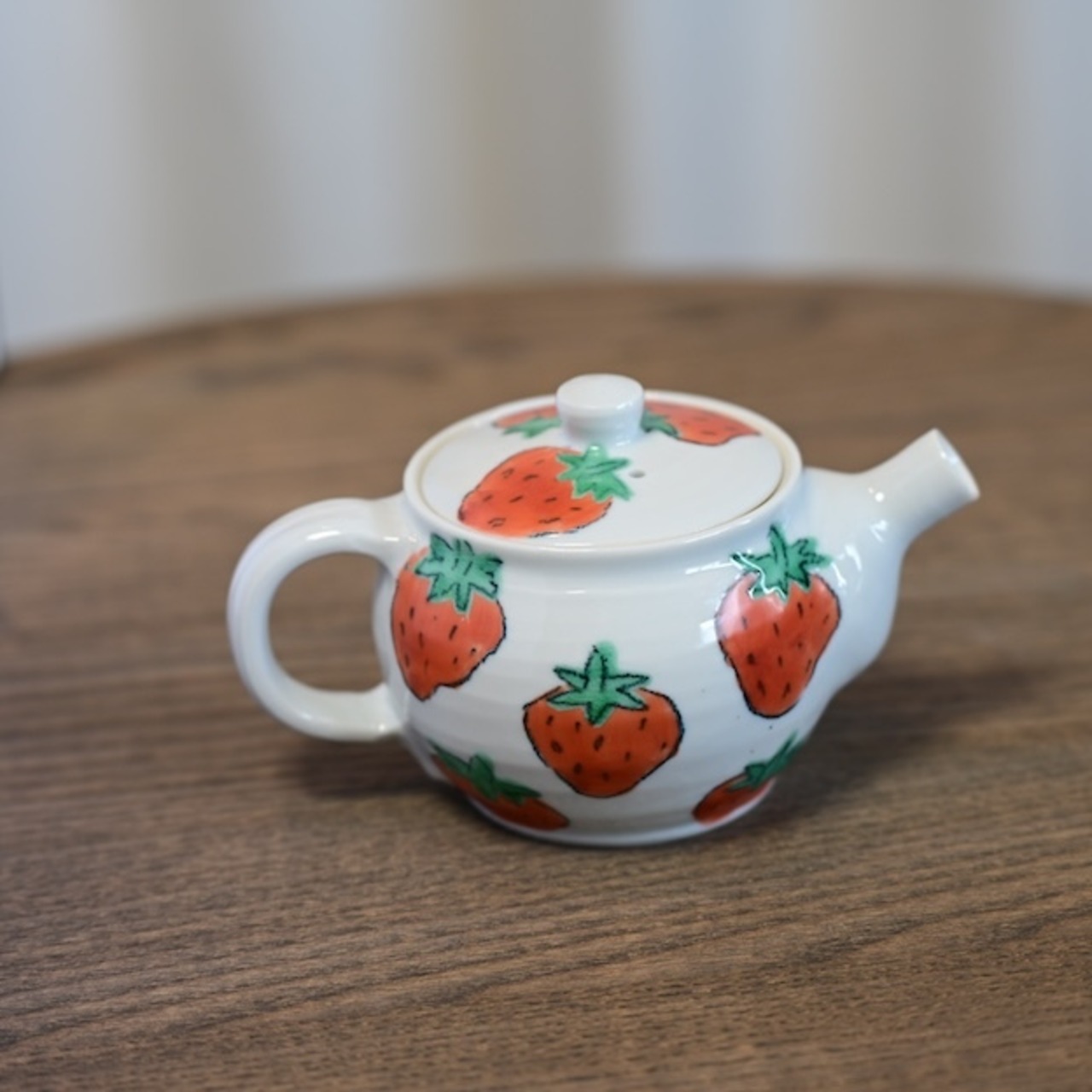 村田菜穂美作　ティーポット「いちご」 A［2104130002007］