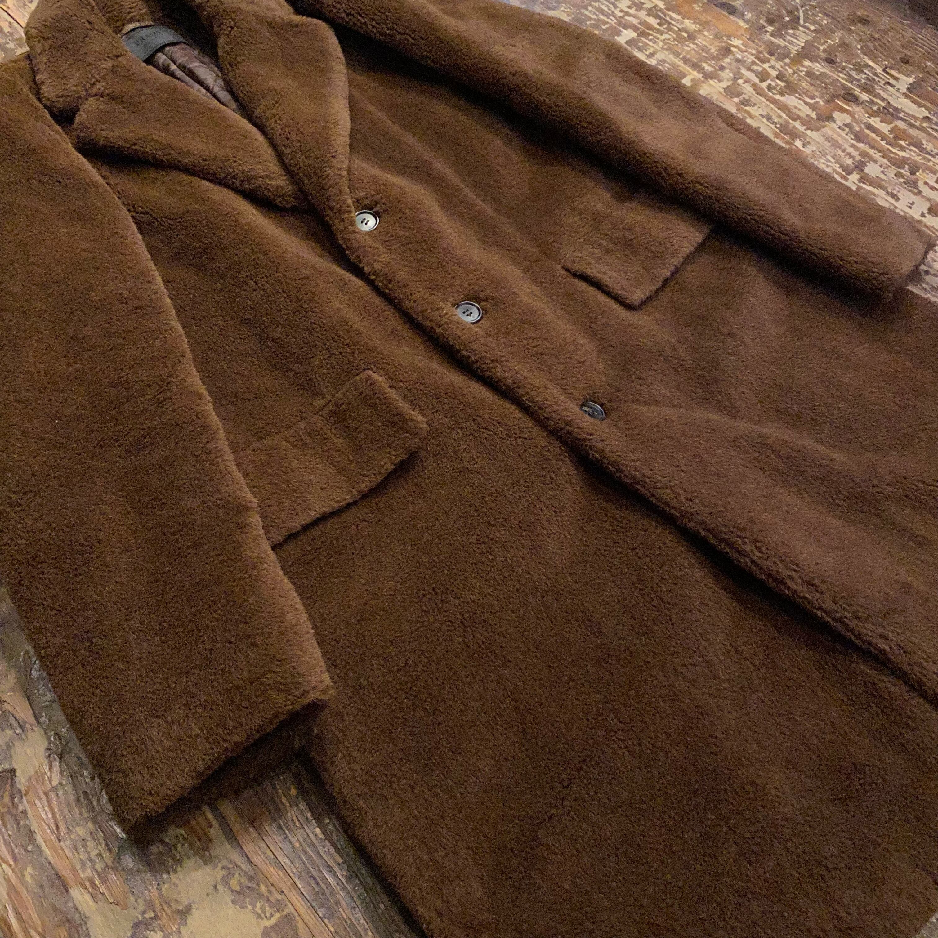 PRADA プラダ 18AW アルパカ混 チェスターコート SIZE S 【代官山01  