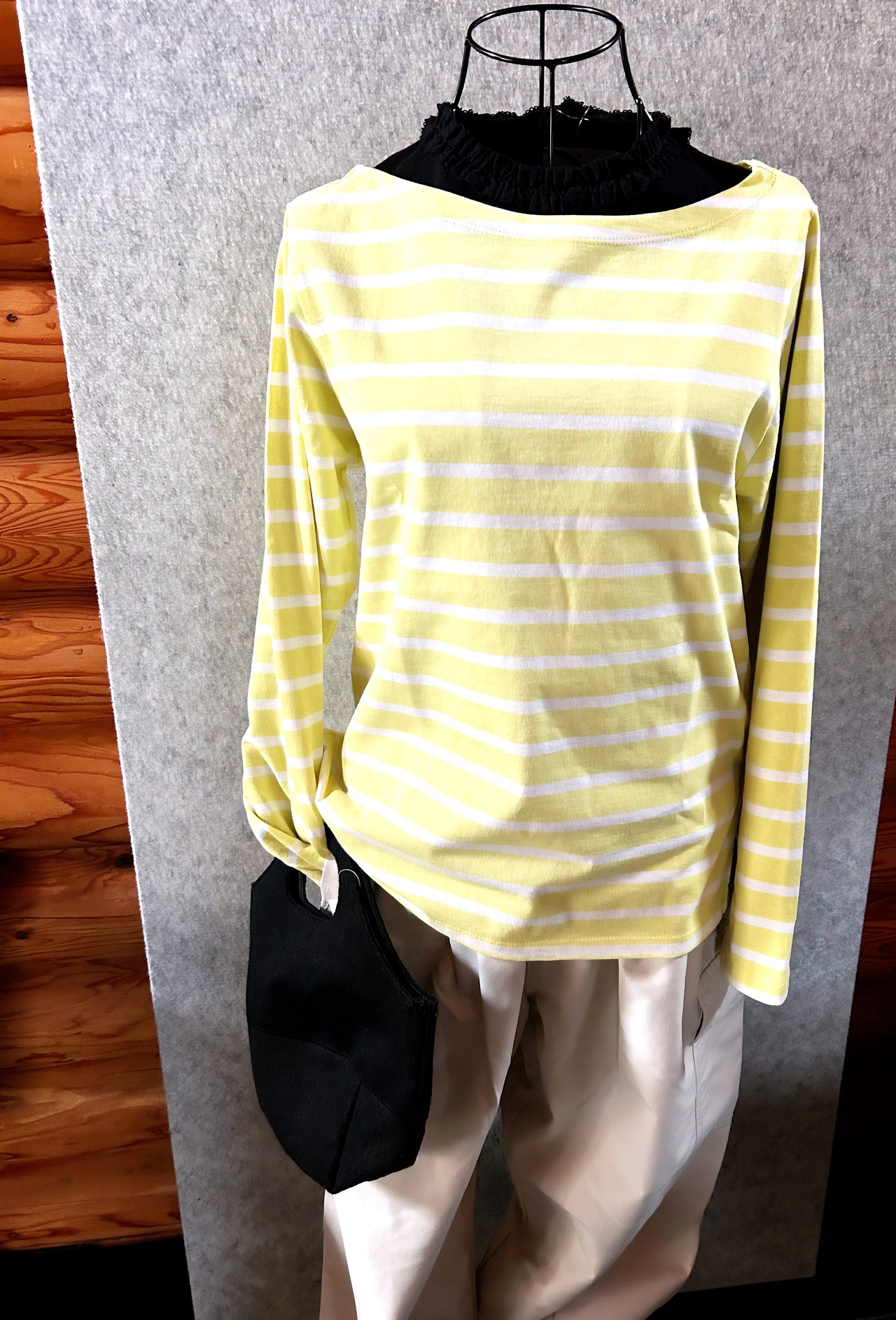 Petit  Fleur 長袖ボーダーT