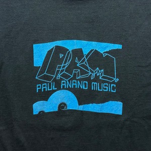 vintage 1990’s P.A.M. music label tee