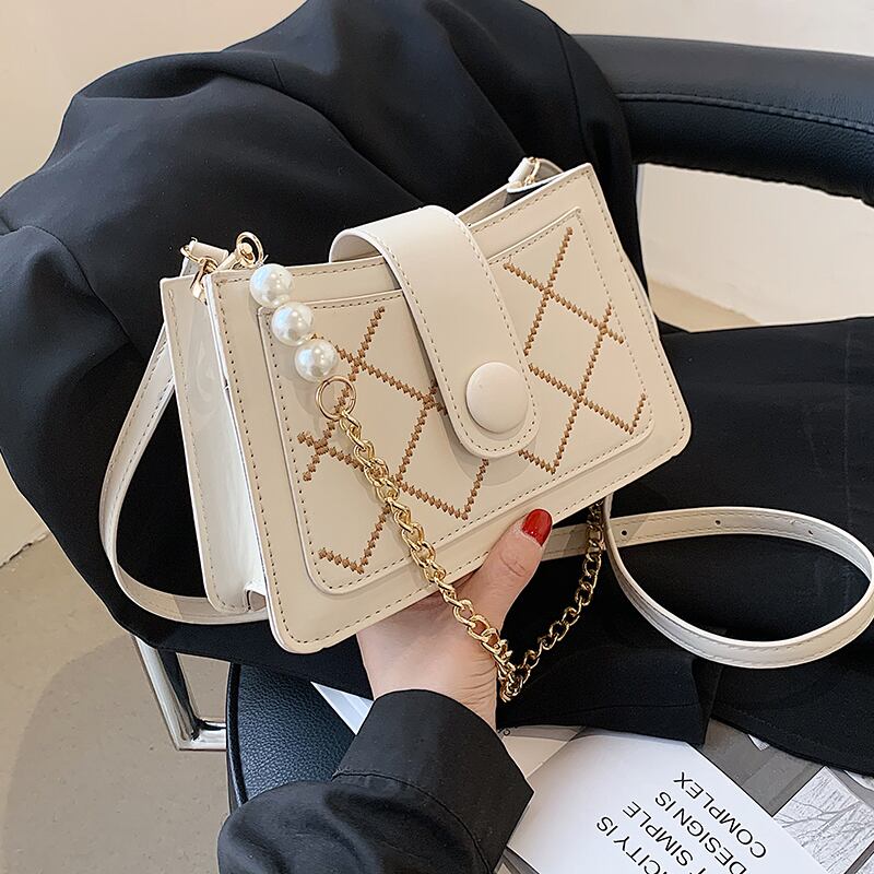 サマーチェーン 夏物 手作りハンドバック1017820869