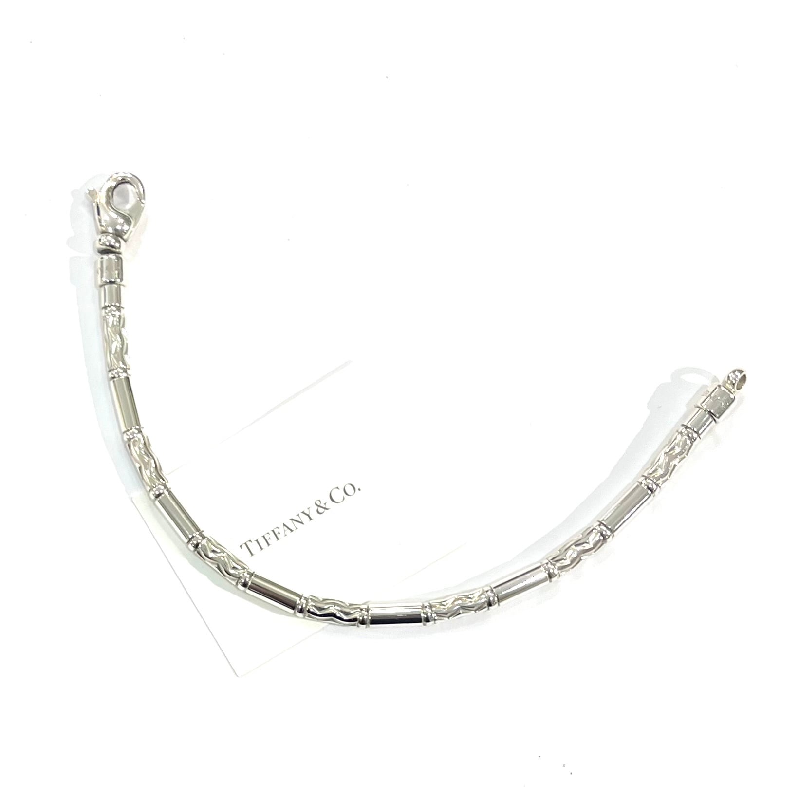 TIFFANY&CO.】2591 German Zig Zagブレスレット シルバー925／GERMANY
