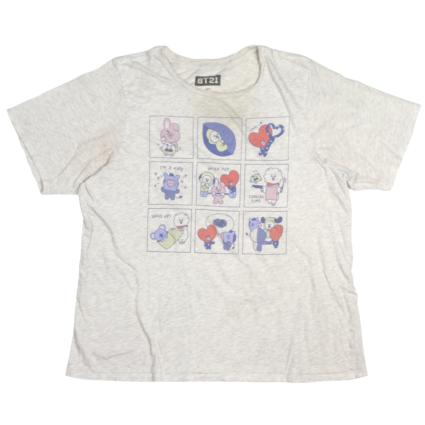 USED【L】BT21 Tee / ©️BT21