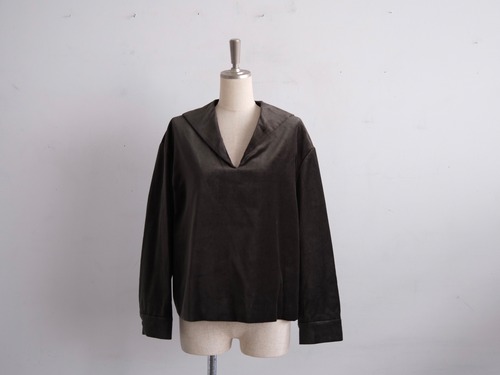 TENNE HANDCRAFTED MODERN “ sailor pullover “ velvet cream