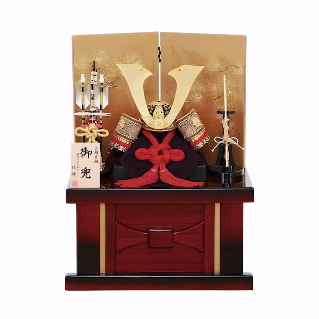 オンラインストア限定商品　　　　　8号　兜収納箱飾り