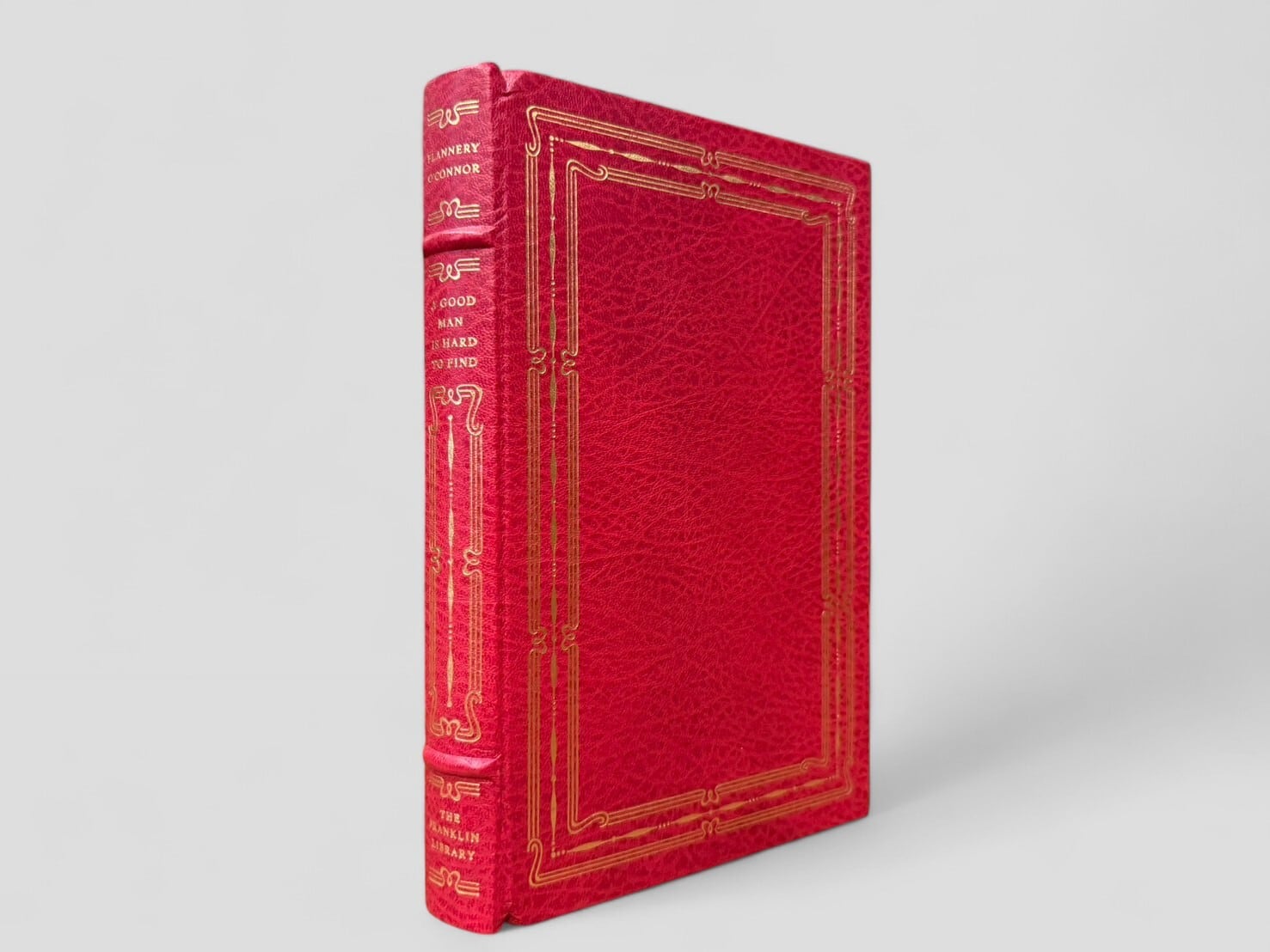 【SL765】【THE FRANKLIN LIBRARY】【LIMITED EDITION】 A Good Man Is Hard to Find and Other Stories, Illustrated by William Harmuth(1981) /Flannery O’Connor