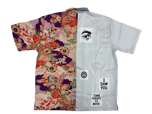 着物スタイルシャツ 3Lサイズ 702002B15 KIMONO 送料無料