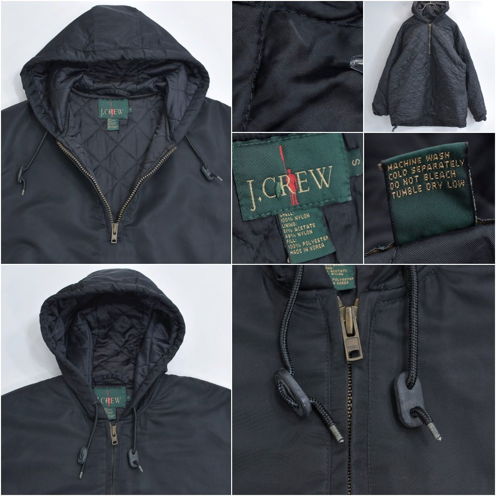 90s J.CREW ジェイクルー 旧タグ 中綿 キルティングライニング