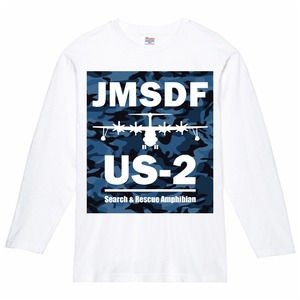 US-2 ロングTシャツ ホワイトB