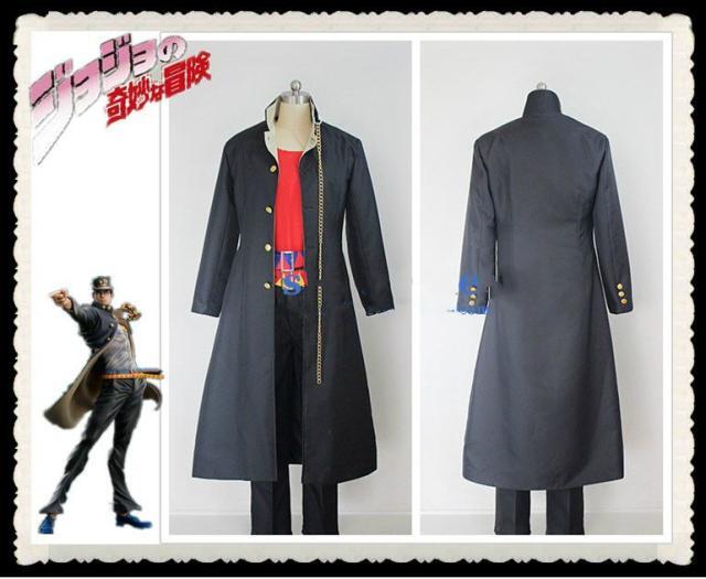 K4131 ジョジョの奇妙な冒険 空条承太朗(くじょう じょたろ) 風 コスプレ衣装 cosplay コスチューム ハロウィン イベント