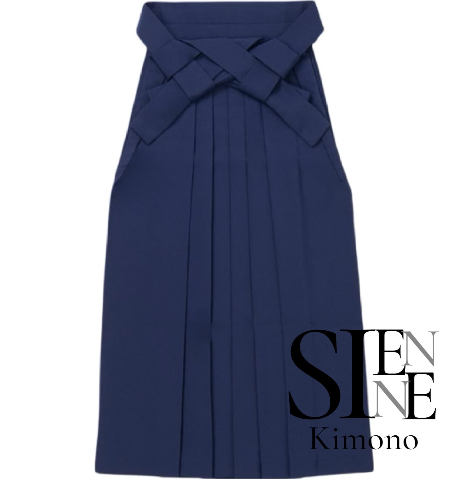 Kimono Sienne 卒業式袴3点セット 椿柄 二尺袖着物 袴 白×紺 卒業式 Kimono Sienne 卒業式袴3点セット 椿柄 二尺袖着物 袴 白×紺 卒業式