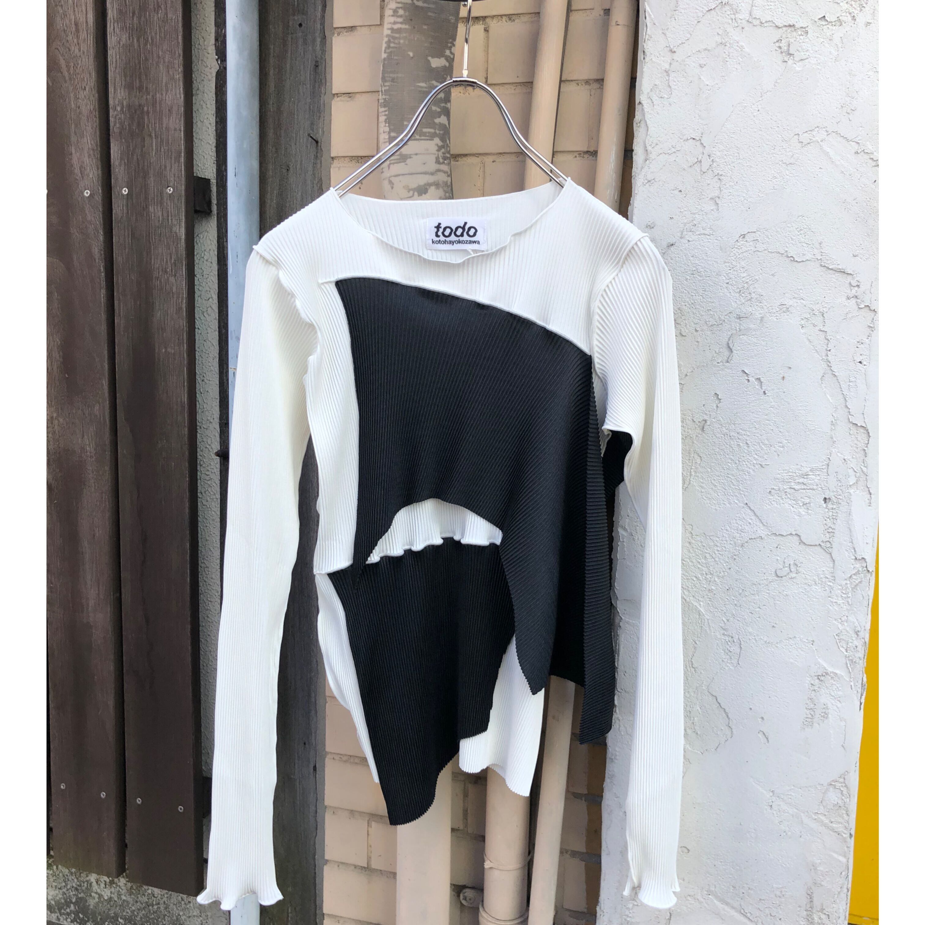 kotohayokozawa Pleats top long-sleeve | TDKT-P05_1 | IAAAM ONLINE