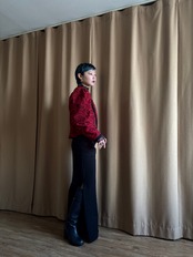 Made in Tyrol jacquard vintage jacket-4521-2