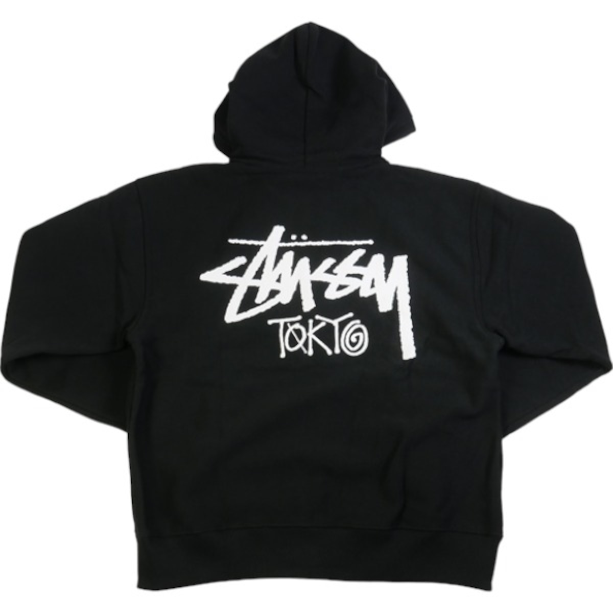 Size【L】 STUSSY ステューシー 23AW STOCK TOKYO ZIP HOOD BLACK 東京 