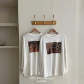 ニニベロ / ninibello / クリスマスTシャツ / 韓国子供服 / 大人 / 26winter〖取寄〗*FREE*