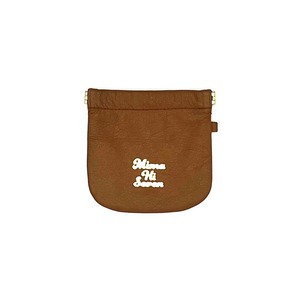 Candy Pouch / caramel 【耳付き】
