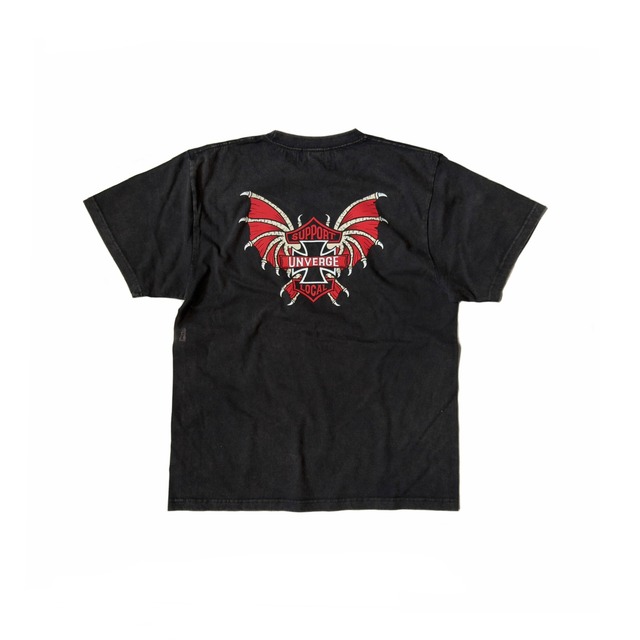 "SUPPORT LOCAL UNVERGE" Tee CRACK ver.