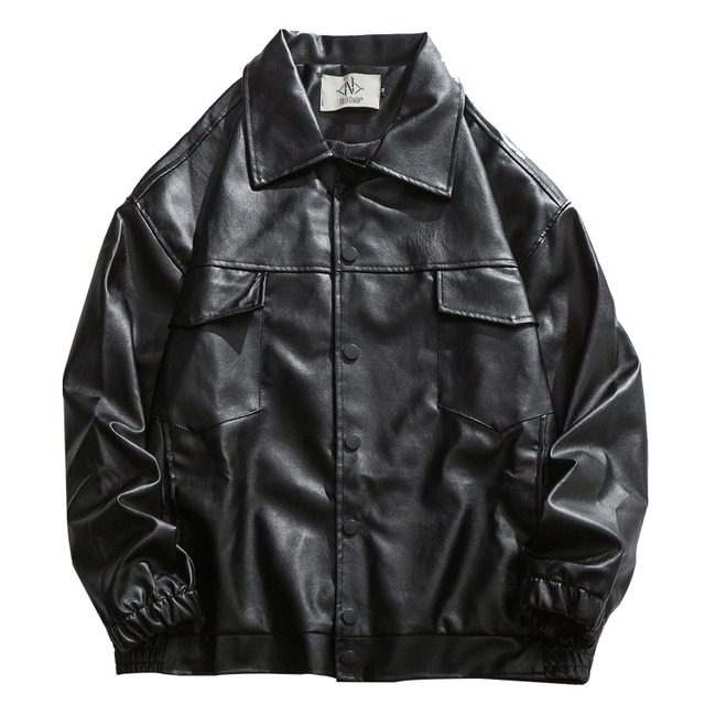 Nos Luxury アメリカンレトロレザージャケット 韓国ファッション通販 Nosweat