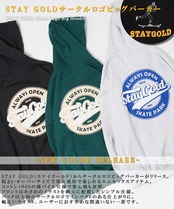 ◆STAY GOLD サークルロゴ ビッグパーカー◆SG-T22002