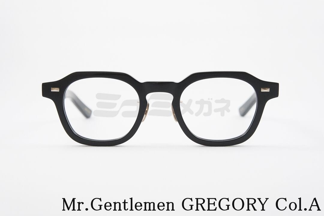 Mr.Gentleman メガネ GREGORY COL.A ウェリントン クラウンパント