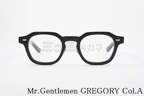 Mr.Gentleman メガネ GREGORY COL.A ウェリントン クラウンパント クラシカル ミスタージェントルマン 正規品