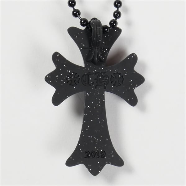 2025新作/新品未使用 クロムハーツ シリコンネックレス ブラック グリッター 2025新色 新品 クロムハーツシリコンネックレス グリッター ラメ