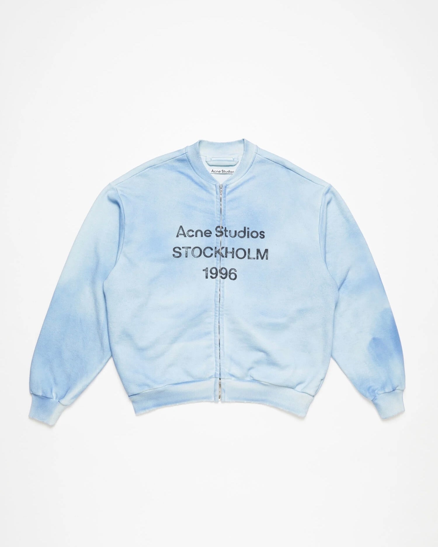 ACNE STUDIOS 】ZIP SWEATER LOGO | idealclasse