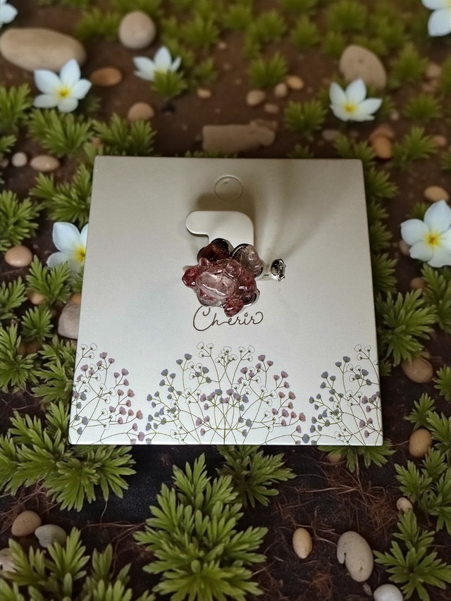 四葉のクローバー タリスマンリング【恋愛成就・縁結び】