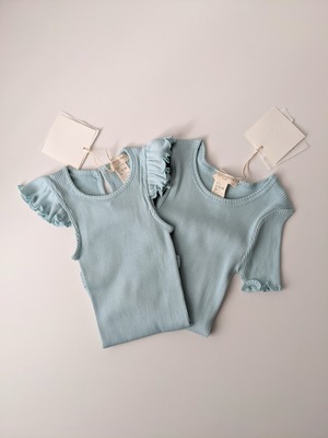 Silk blouse "Blomst" 6-12y / minimalisma